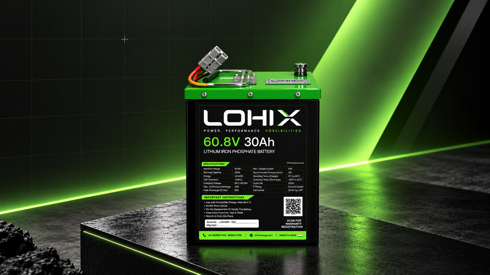 LOHIX 60.8V 30Ah