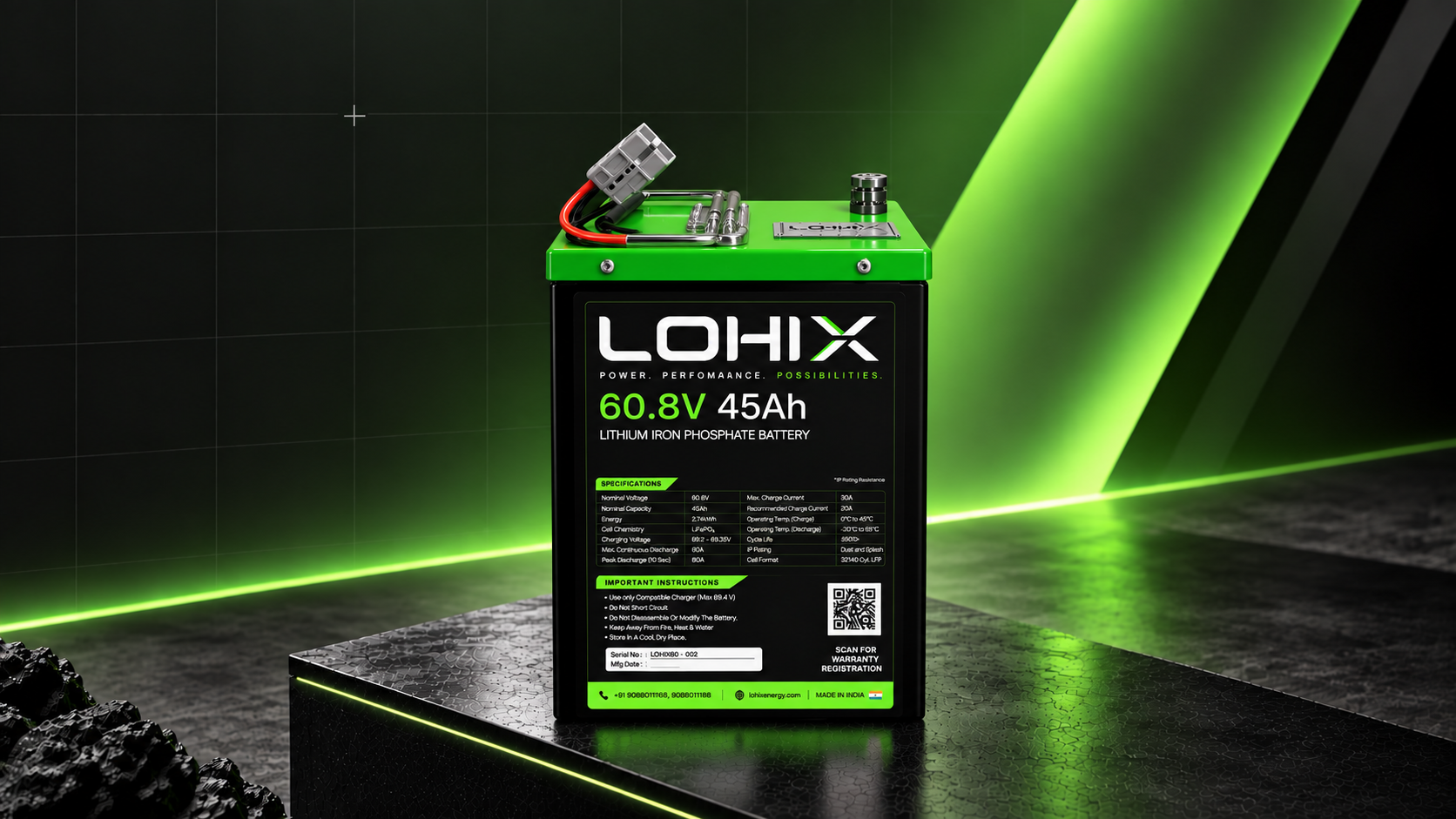 LOHIX 60.8V 45Ah